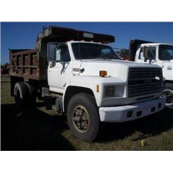 1989 FORD F800 S/A DUMP