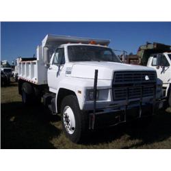1990 FORD F800 S/A DUMP