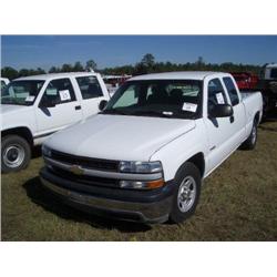 2002 CHEVROLET 1500 EXTENDED CAB PICKUP