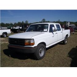 1997 FORD F250 CREW CAB PICKUP