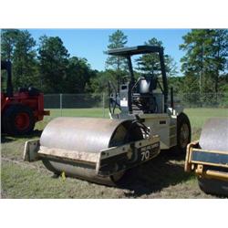 INGERSOLL-RAND SD70 PRO PAC VIBRATORY ROLLER S/N 154002