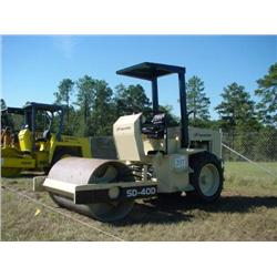 INGERSOLL-RAND SD40D VIBRATORY ROLLER