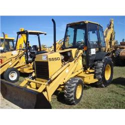 FORD 555D 4X4 LOADER BACKHOE