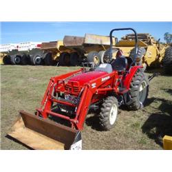 BRANSON 2810 FARM TRACTOR W/FRONT & REAR LOADER