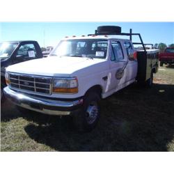 1995 FORD F SUPER DUTY CREW CAB MECHANIC TRUCK