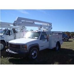 1999 GMC 3500 BUCKET TRUCK
