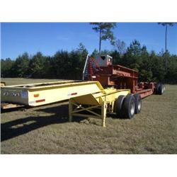 1982 ROGERS QUAD AXLE 100T BEAM TRAILER