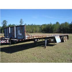 1979 BUDD 40' FLATBED TRAILER