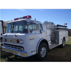 1980 FORD 8000 FIRE TRUCK