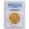 Image 1 : 1908 $20 No Motto Double Eagle Gold Coin PCGS MS63