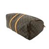 Image 4 : Louis Vuitton Brown Monogram Canvas Leather Keepall 45cm Duffle Bag