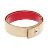 Image 2 : Hermes Red White Leather H Belt Strap (no buckle)