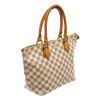Image 3 : Louis Vuitton White Damier Azur Saleya PM Shoulder Bag