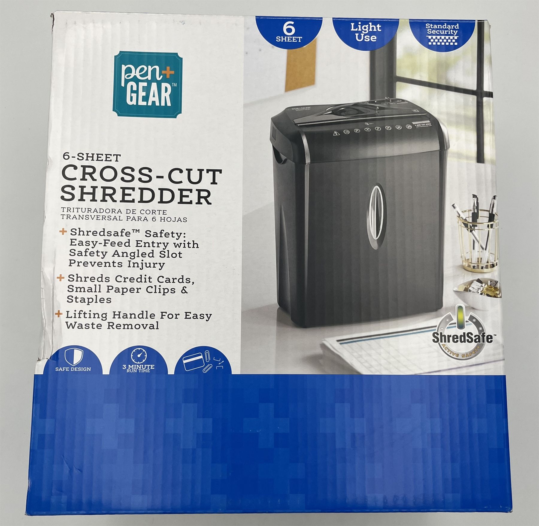 Pen 1 5 Mega 1a Pharma Erfahrungen Pen+ Gear 6-Sheet Cross-Cut Shredder - Bosley Auctioneers
