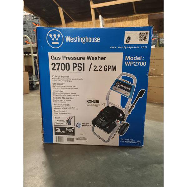 Westinghouse 2700 PSI Gas Pressure Washer Model WP2700 LOCAL PICKUP
