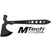 Image 1 : MC MTECH 10" TOMAHAWK W/SHEATH 5" BLACK BLADE G10 HANDLE