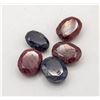 Image 1 : #124-BLUE SAPPHIRE/RED RUBY GEMSTONE 82.10 CT