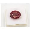 Image 1 : #209-RED RUBY 10.30CT  & WHITE TOPAZ 2.00CT