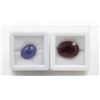 Image 1 : #234-UNHEATD TANZANITE 5.5 CT & RED RUBY 12.85CT