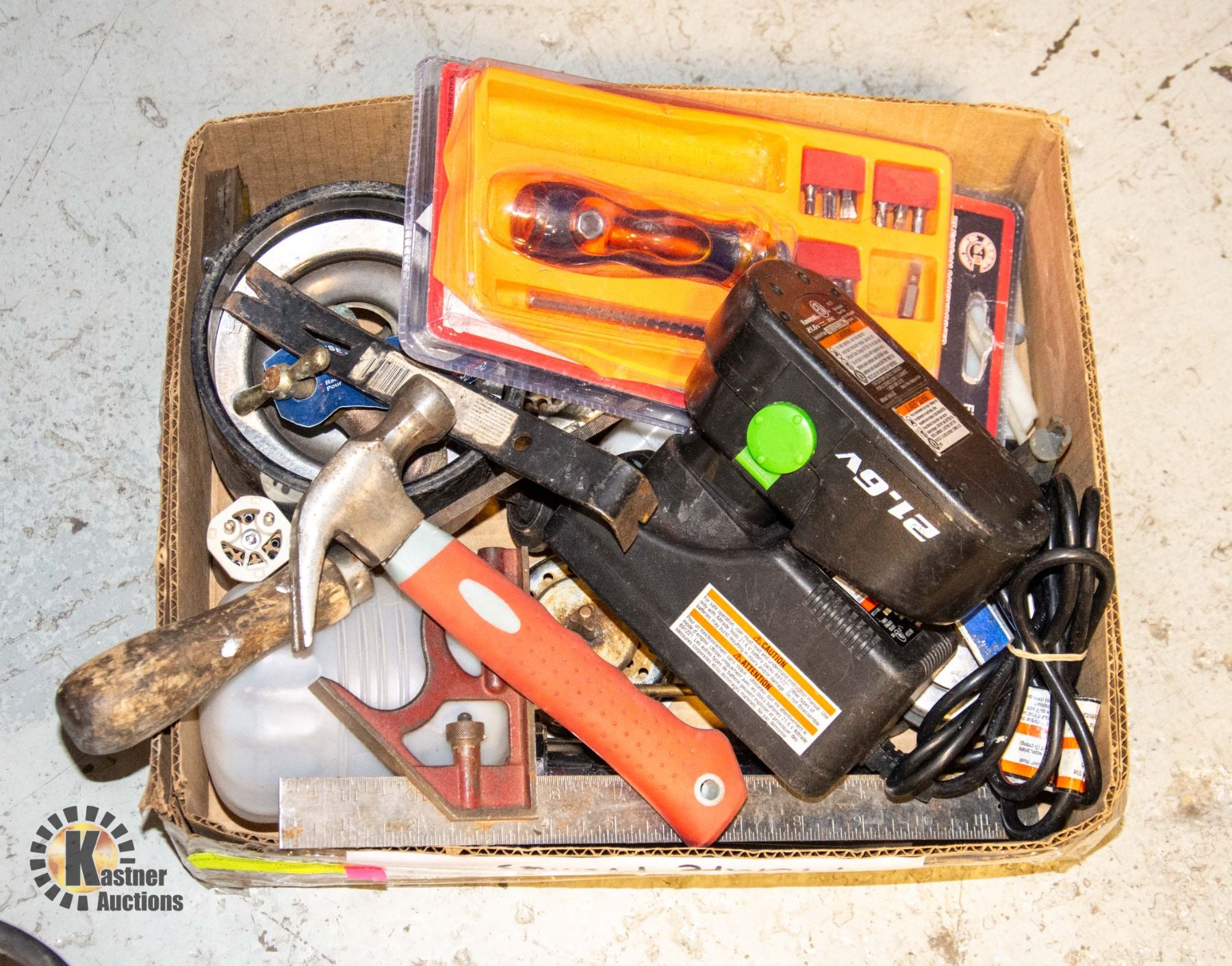 FLAT OF ASSORTED ITEMS