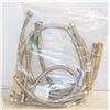 Image 1 : BAG OF STAINLESS STEEL WATER FLEX LINES