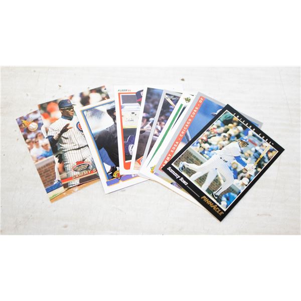 SAMMY SOSA MLB BASEBALL CARDS