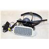Image 1 : XBOX 360 & XBOX HEADSETS & 360 CHATPAD