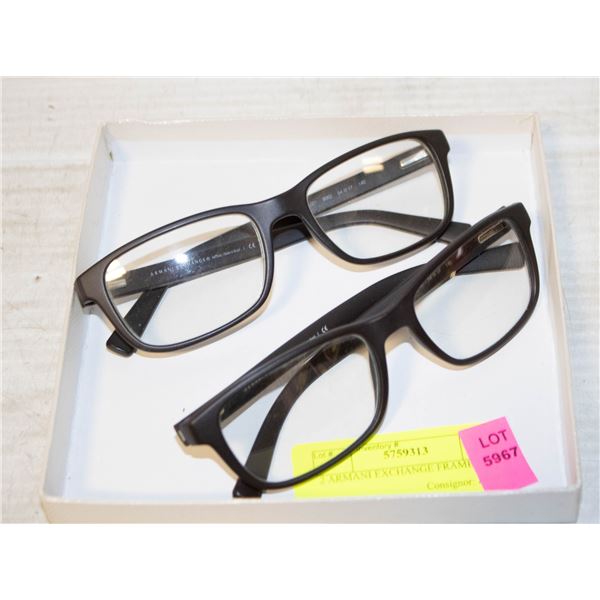 2 ARMANI EXCHANGE FRAMES