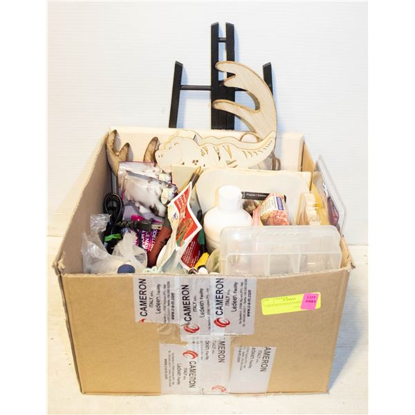 LARGE BOX CRAFT SUPPLIES