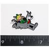 Image 1 : NEW JETSONS THEME ELROY AND ASTRO LAPEL PIN