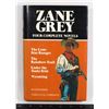 Image 1 : ZANE GREY FOUR COMPLETE NOVELS (HARDCOVER BOOK)
