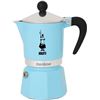 Image 1 : NEW BIALETTI RAINBOW 1 CUP ESPRESSO MAKER, BLUE