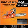 Image 2 : NEW PROYAMA 2-STROKE 62CC GAS CHAINSAW INCLUDES