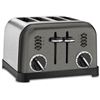 Image 1 : NEW CUISINART BLACK STAINLESS 4 SLICE TOASTER