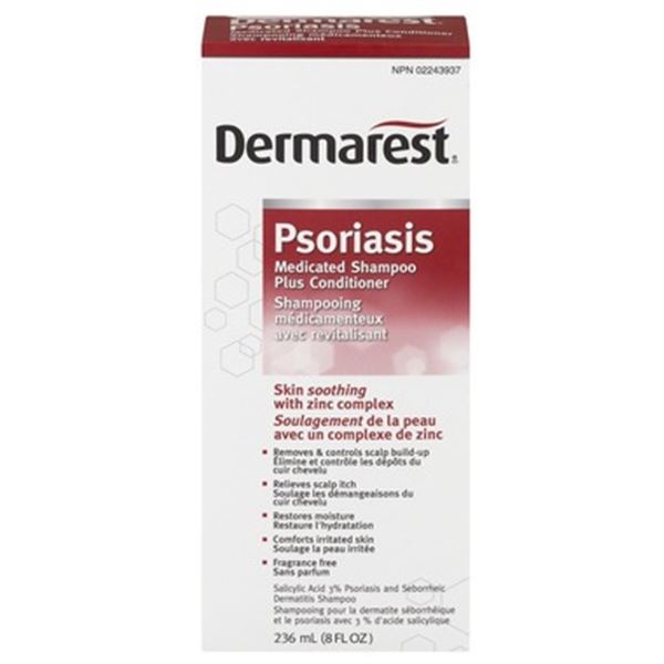 NEW 236ML BOTTLE OF DERMAREST MEDICATED SHAMPOO