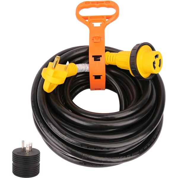 NEW PEAKTOW RV POWER EXTENSION CORD WITH