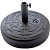 Image 1 : NEW FLAME AND SHADE 60LB ROUND WATER FILLABLE BASE