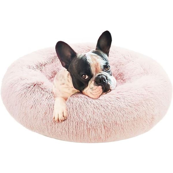 NEW ETERISH FLUFFY ROUND CALMING DOG BED