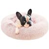 Image 1 : NEW ETERISH FLUFFY ROUND CALMING DOG BED