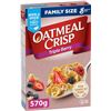 Image 1 : NEW 3 BOXES OF OATMEAL CRISP TRIPLE BERRY CEREAL