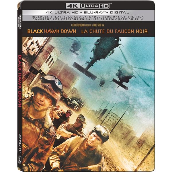 NEW 4K ULTRA HD + BLU-RAY + DIGITAL BLACK HAWK