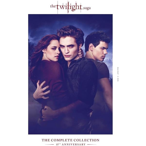 NEW BLU-RAY + DVD THE TWILIGHT SAGA COMPLETE