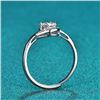 Image 2 : 1 CT GRA CERTIFIED MOISSANITE 925 SILVER