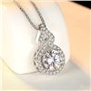 Image 4 : 1 CT GRA CERTIFIED MOISSANITE 925 SILVER NECKLACE