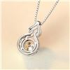 Image 5 : 1 CT GRA CERTIFIED MOISSANITE 925 SILVER NECKLACE