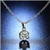 Image 4 : 1 CT GRA CERTIFIED MOISSANITE 925 SILVER NECKLACE