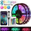 NEW 10M BLUETOOTH APP ENABLED RGB STRIP LIGHT