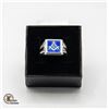 Image 1 : NEW MENS MASONIC RING SIZE 11