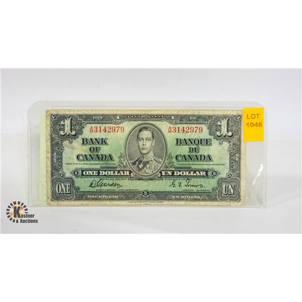 1937 ONE DOLLAR BANKNOTE