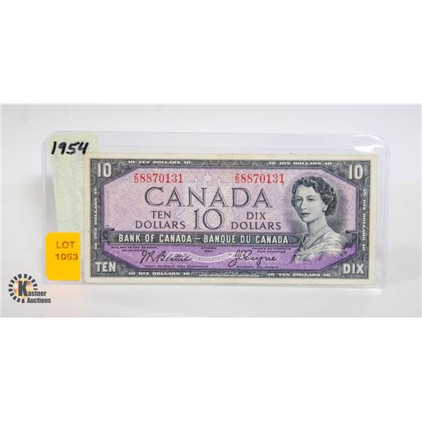 1954 $ 10 BANK NOTE